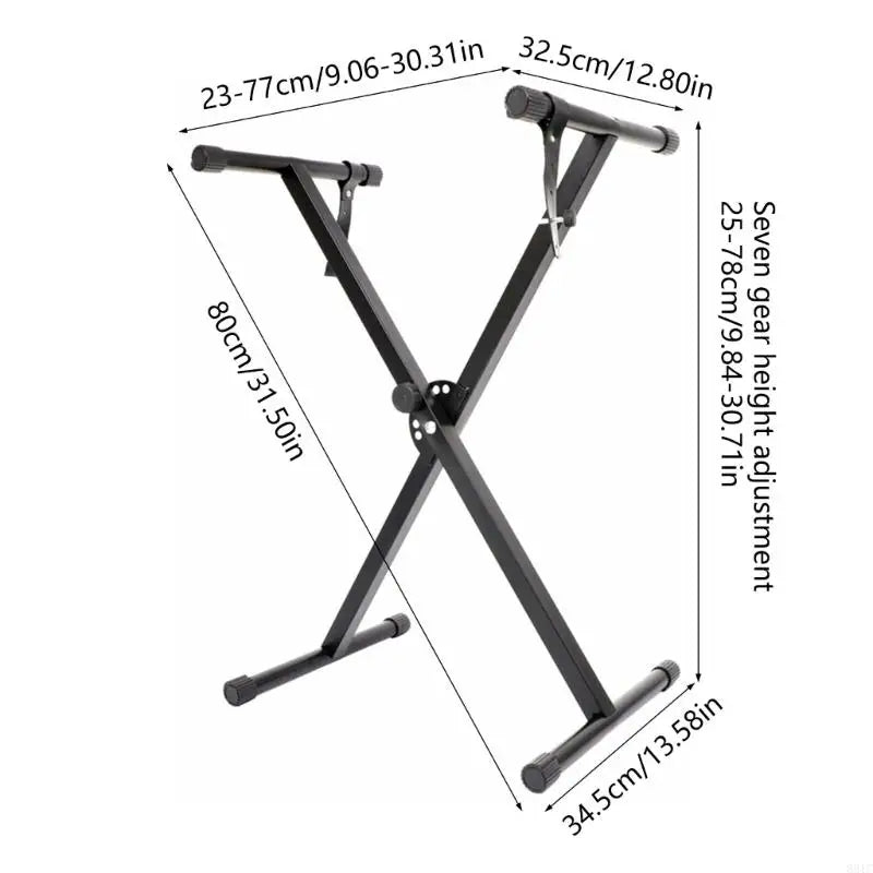 831C Music Piano Keyboard Stand Single-X Keyboard Stand Digital Piano Keyboard Rack
