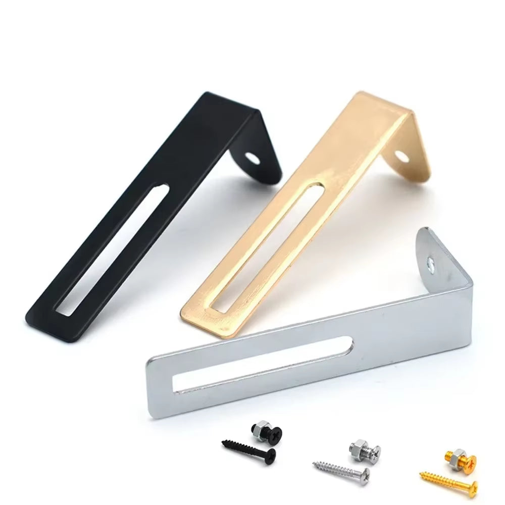 1Pc Electric Guitar Pickguard Holder Pick Guard Scratch Plate Support Bracket with 2 Screws 1 Nut for LP Les Paul Guitars