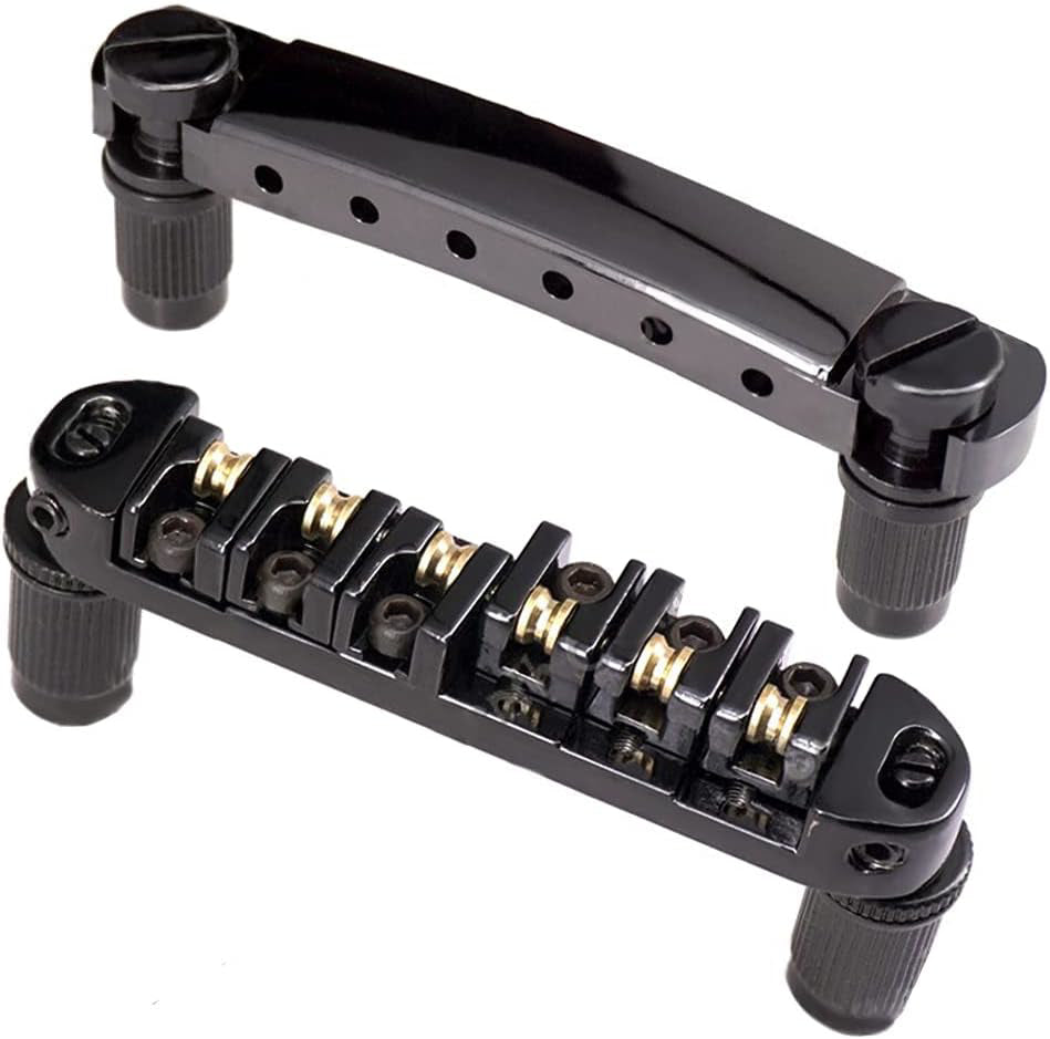 ABR-1 Tune-O-Matic Bridge Tailpiece for Les Paul Guitar Black
