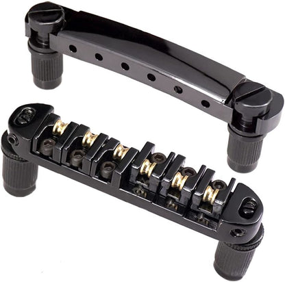 ABR-1 Tune-O-Matic Bridge Tailpiece for Les Paul Guitar Black