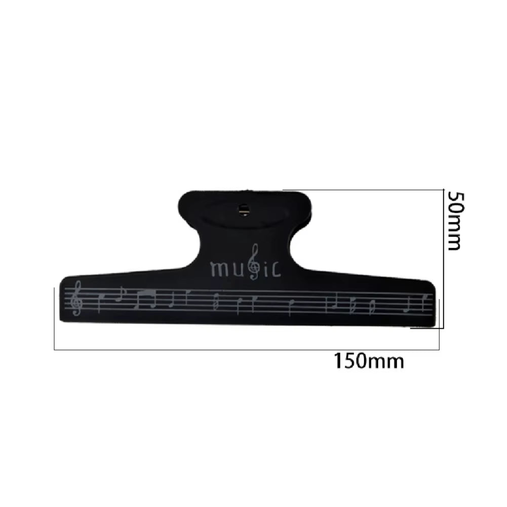 Sheet Music Clips Book Page Note Clip Music Score Fixed Clips Sheet Holder for Guitar Violin Piano Music Instruments Accessories