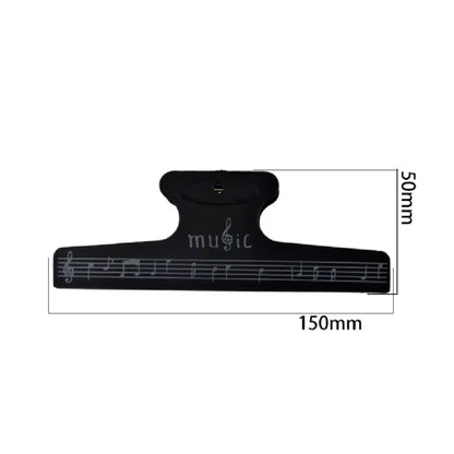 Sheet Music Clips Book Page Note Clip Music Score Fixed Clips Sheet Holder for Guitar Violin Piano Music Instruments Accessories