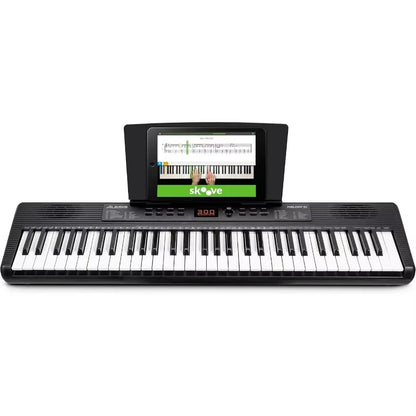 Alesis Melody 61 MK4 Keyboard Piano for Beginners with 61 Keys Speakers Tablet Sheet Music Stand 300 Sounds and Music Lessons D