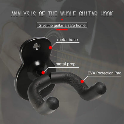 Guitar Hanger Guitar Wall Mount Holder Hook Stand