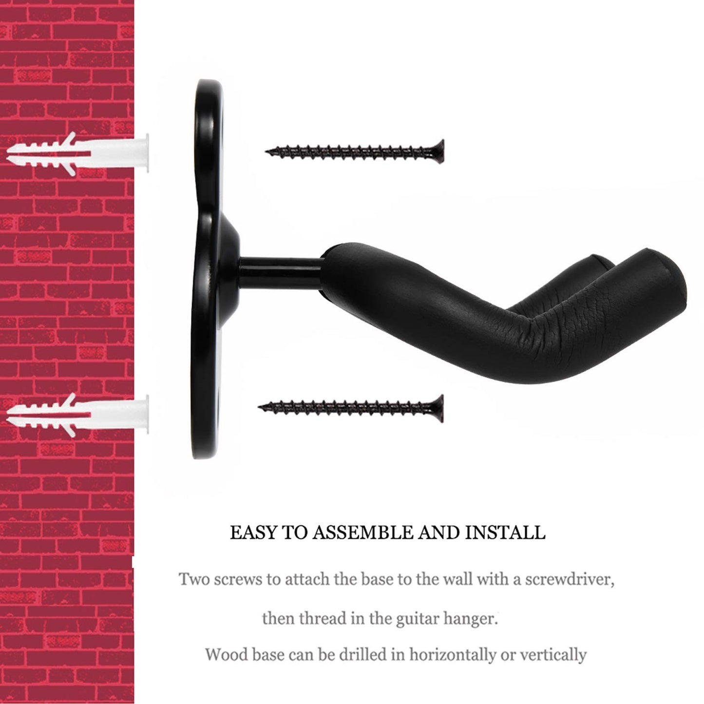 Guitar Hanger Guitar Wall Mount Holder Hook Stand