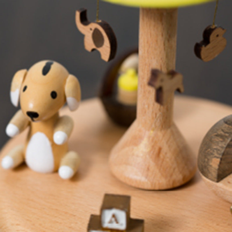 Wood Wound Music Box