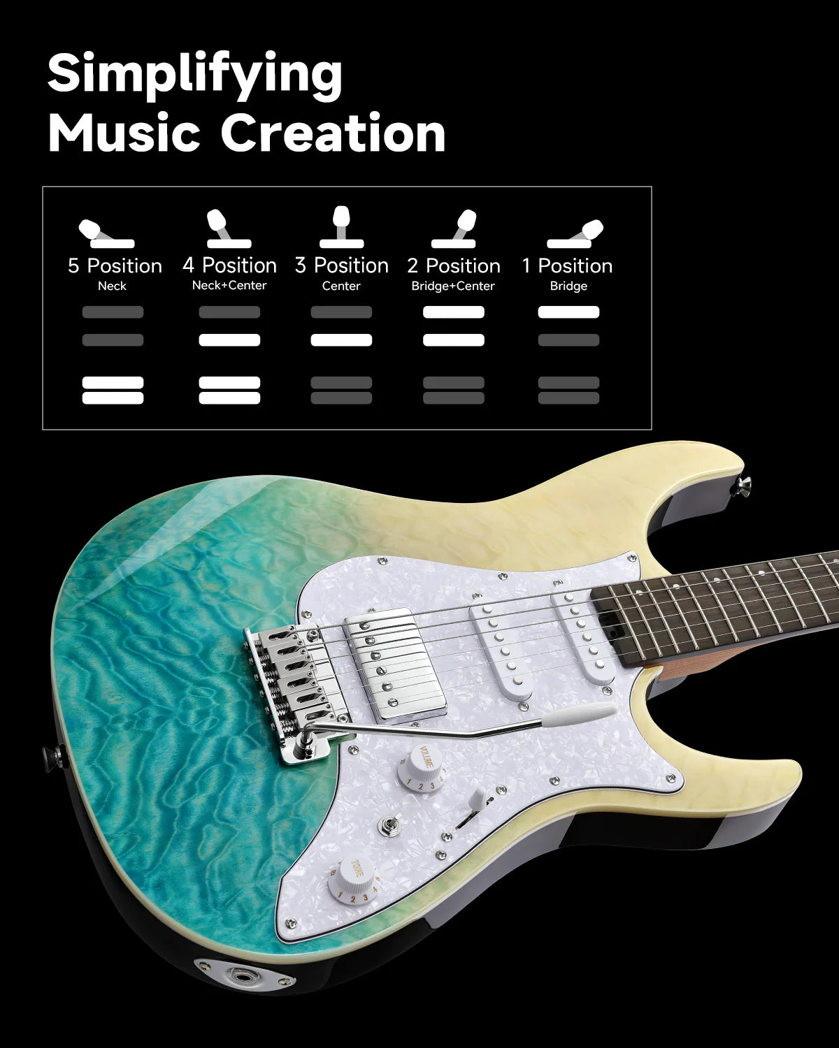DST-550 ST Electric Guitar