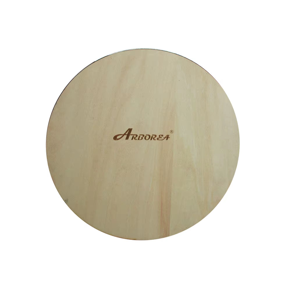 Arborea Solid Wood Stream Drum 8/10/12 Inch Hand Drum with Beautiful Pattern for Yoga and Healing Sea Wave Sound Meditation