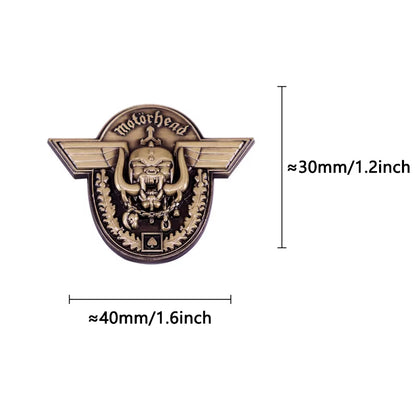 Hammered Album Inspiration Badge Rock Music Brooch Music Fans Gift Accessories