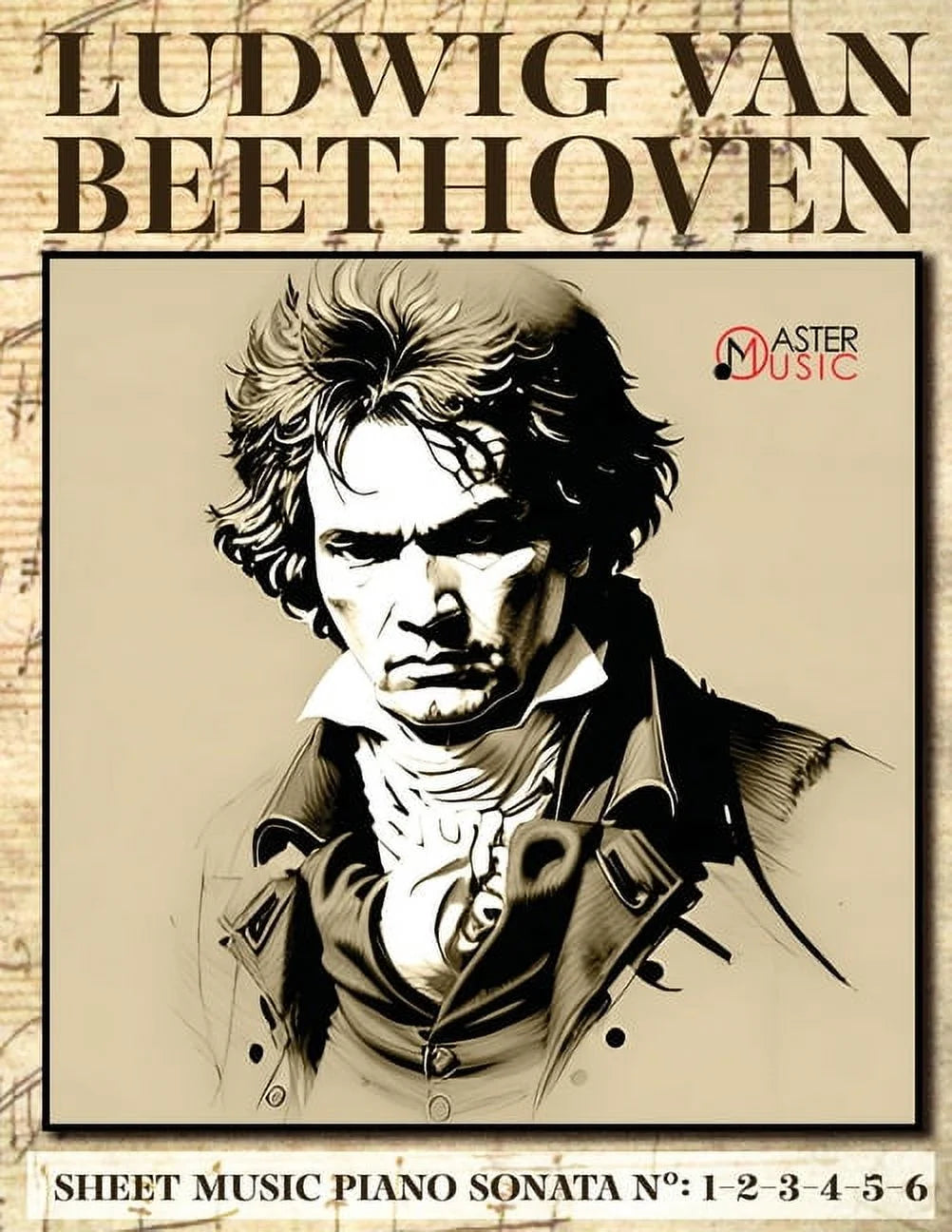 - Sheet Music : Piano Sonatas Numbers: 1-2-3-4-5-6 (Paperback)