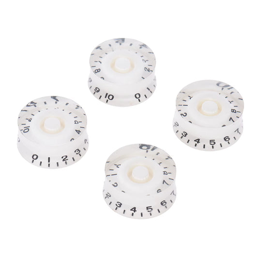4Pcs Speed Volume Tone Control Knobs for Gibson Les Paul Guitar Replacement Electric Guitar Parts Golden