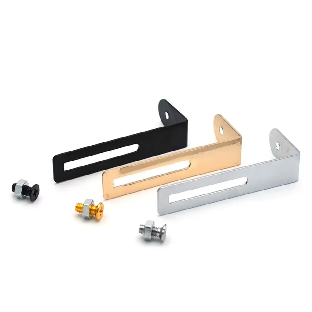 1Pc Electric Guitar Pickguard Holder Pick Guard Scratch Plate Support Bracket with 2 Screws 1 Nut for LP Les Paul Guitars