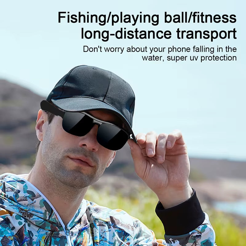 Wireless Bluetooth 5.3 Sunglasses Headphones - Enjoy Music Wirelessly Hands-Free Calling Music Outdoor Sports Eyeglasses TWS