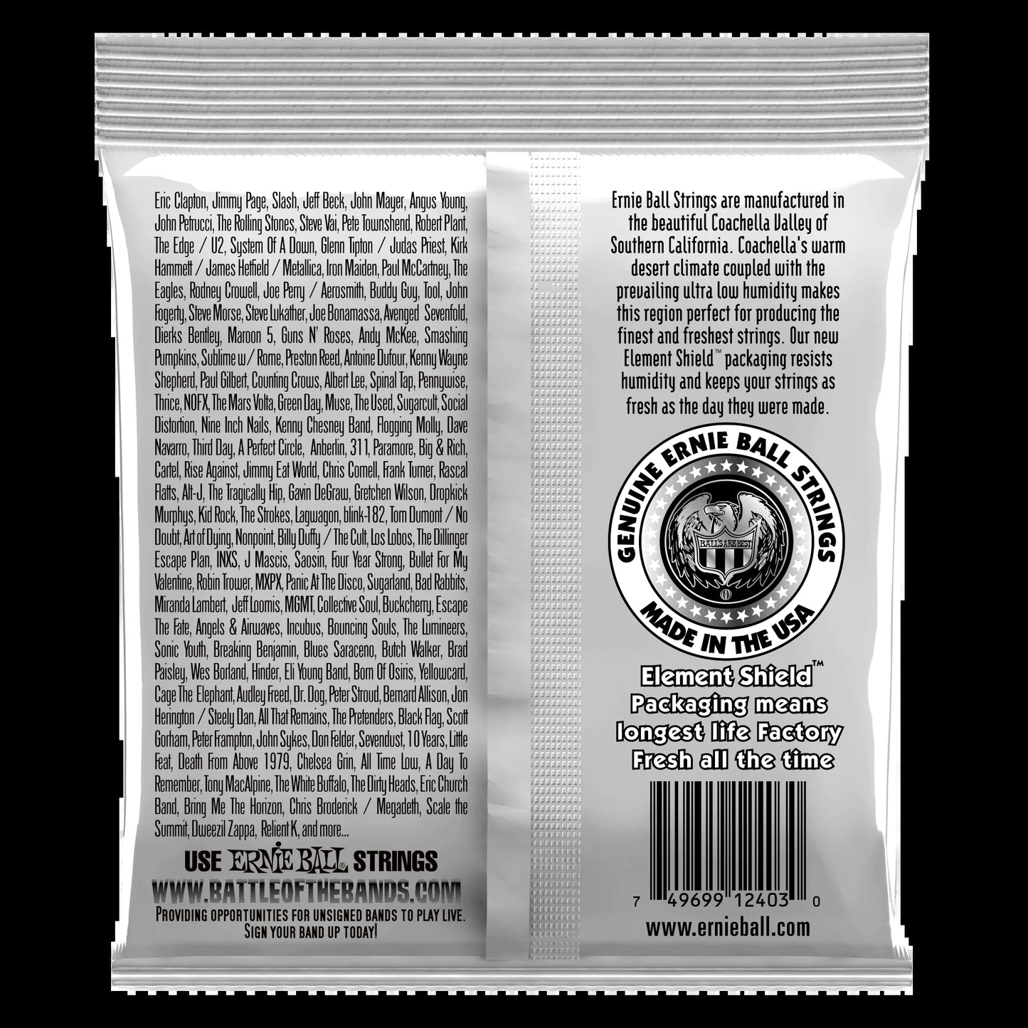 2403-U Ernesto Palla Nylon Classical Guitar Strings, Clear & Silver