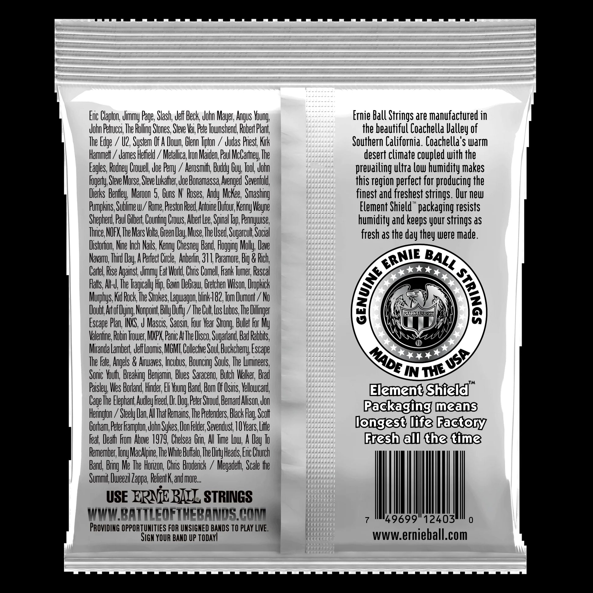 2403-U Ernesto Palla Nylon Classical Guitar Strings, Clear & Silver