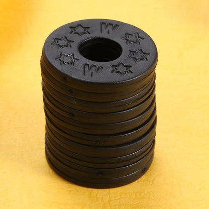 10Pcs Rubber Guitar Strap Locks Blocks Acoustic Electric Guitar Bass Professional Guitar Strap Lock Parts