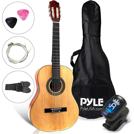 Junior Scale 6 String Beginner Classic Acoustic Guitar with Accessories