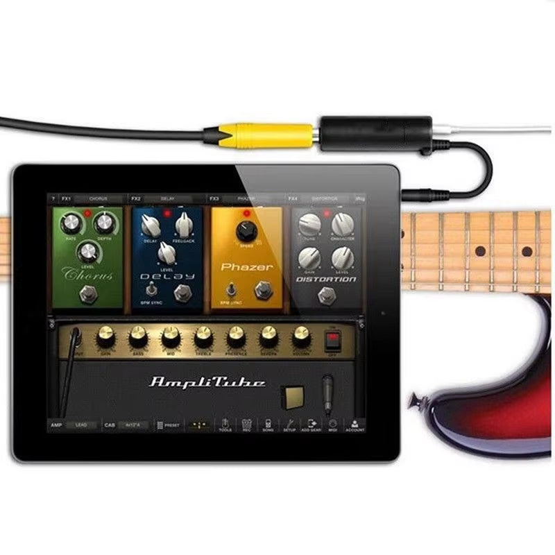 Hot Guitar Interface I-Rig Converter Replacement Guitar for Phone Guitar Audio Interface Guitar Tuner Guitar Line Irig Converter