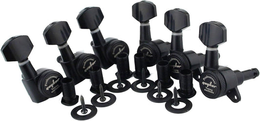 Guitar Locking Tuners (6 for Right) - 1:18 Lock String Tuning Key Pegs Machine H
