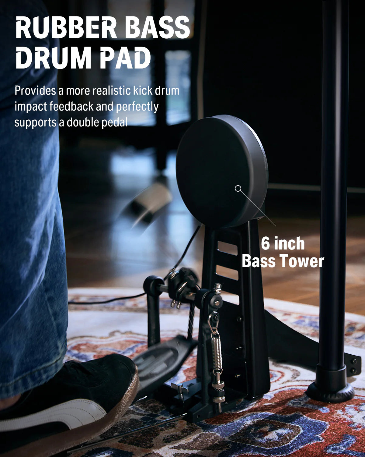 DED-200 MAX Electronic Drum Set