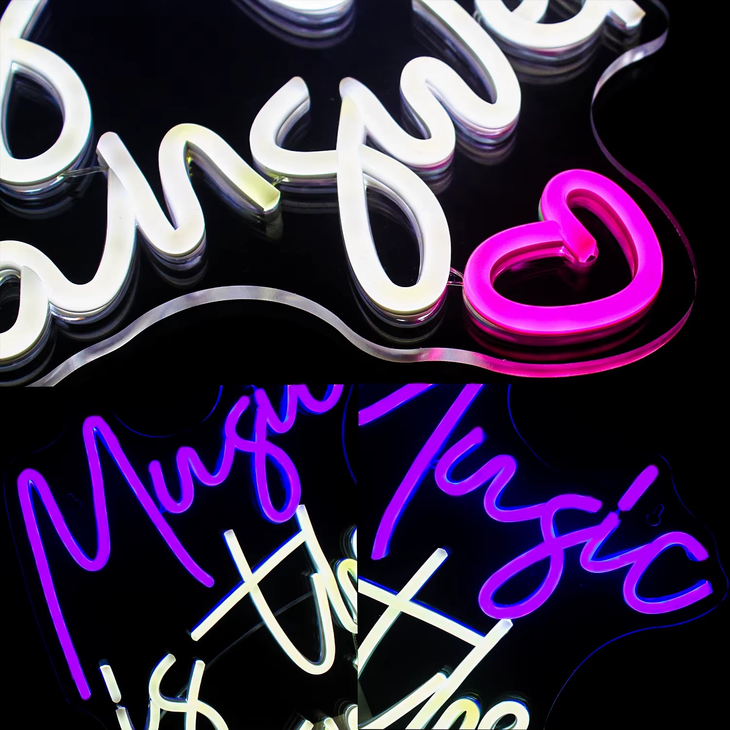 Music Neon Sign Music Is the Answer Neon Light Led Signs Live Music Bedroom Home Disco Bar Studio Music Party Wall Decor Gift