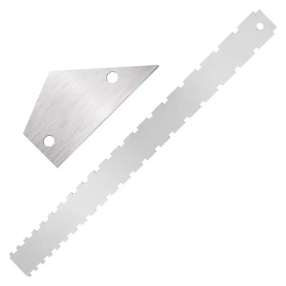 Guitar Neck Notched Straight Edge Ruler Stainless Steel Guitar Fret Leveling Ruler Fret Guitar Level Luthier Tool Body