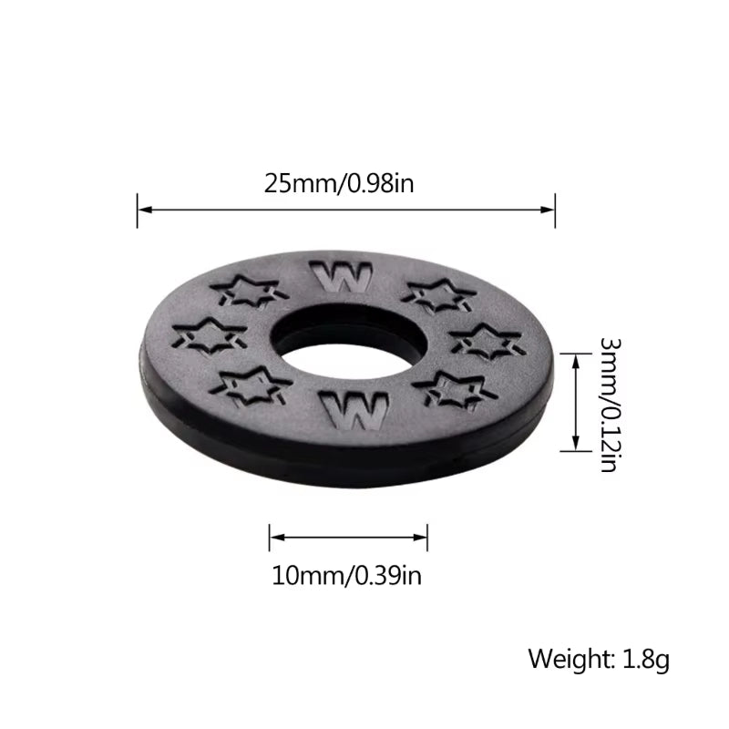 10Pcs/Set Rubber Guitar Strap Lock Blocks Guitar Protector Guitar Locks Black Guitar Strap Locking Silicone Strap Locks