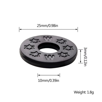 10Pcs/Set Rubber Guitar Strap Lock Blocks Guitar Protector Guitar Locks Black Guitar Strap Locking Silicone Strap Locks