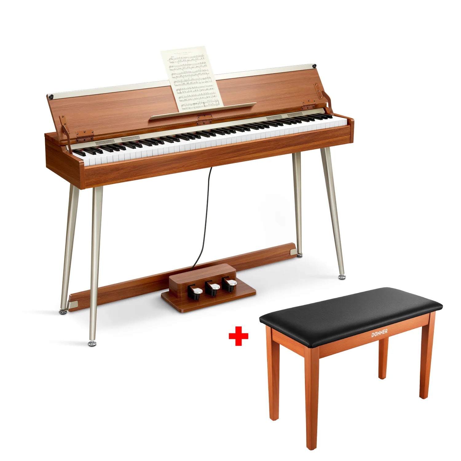 DDP-80 plus Digital Piano with Semi-Open Cover