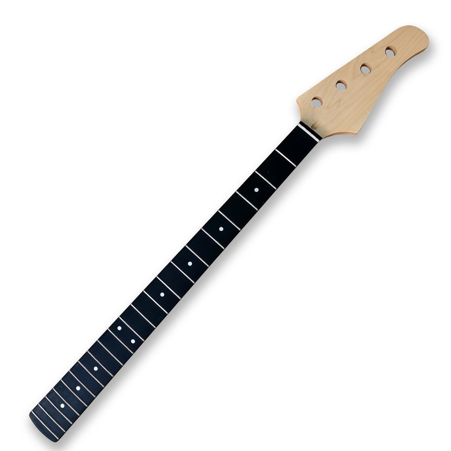 DIY Bass Guitar Unfinished Electric Guitar Kit Okoume Body Maple Neck