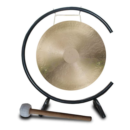Arborea 20''/ 50CM Wind Gong with C-Type Gong Stand Chinese Feng Gong Best Gifts for Sound Therapy and Meditation