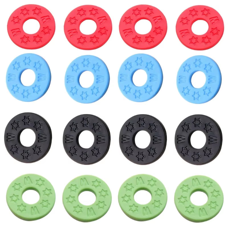 10Pcs/Set Rubber Guitar Strap Lock Blocks Guitar Protector Guitar Locks Black Guitar Strap Locking Silicone Strap Locks