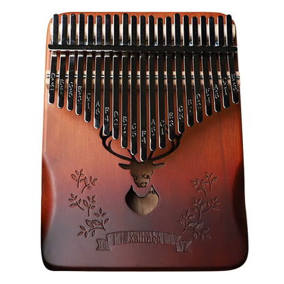 Kalimba 21 Keys Professional Thumb Piano Include Instruction Carrying Bag Tune Hammer Portable Mbira Finger Piano for Beginner