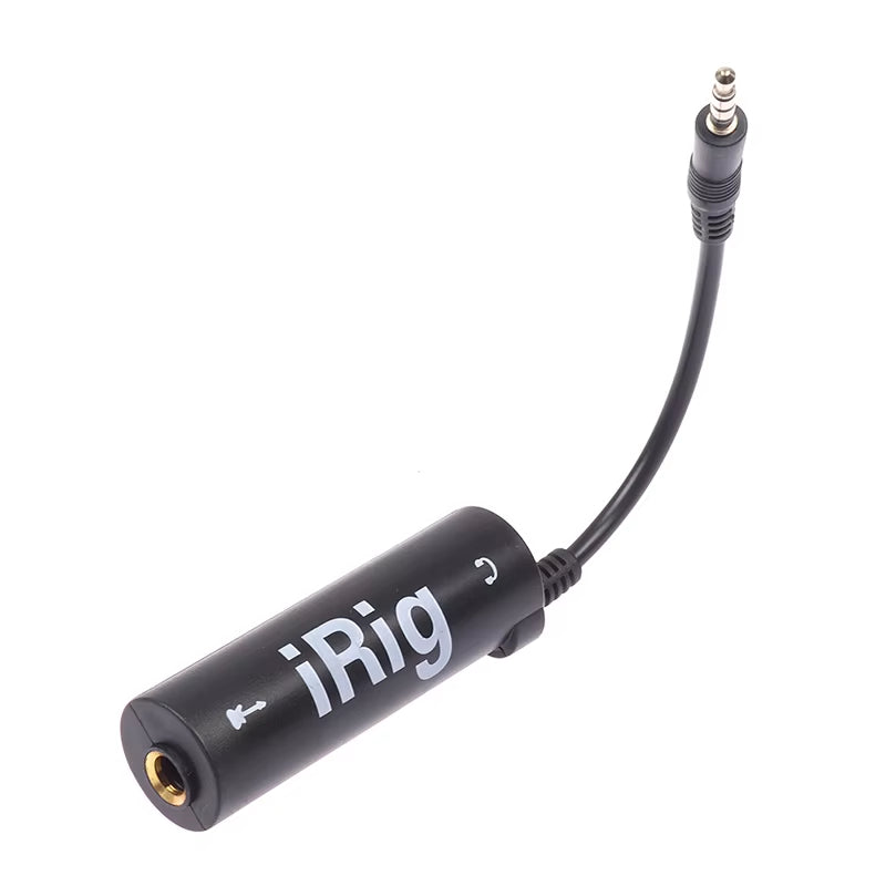 For Irig Hot Guitar Interface Converter Replacement Guitar for Phone Guitar Audio Interface Guitar Tuner Guitar Line Converter