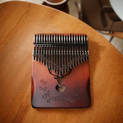 Kalimba 21 Keys Professional Thumb Piano Include Instruction Carrying Bag Tune Hammer Portable Mbira Finger Piano for Beginner