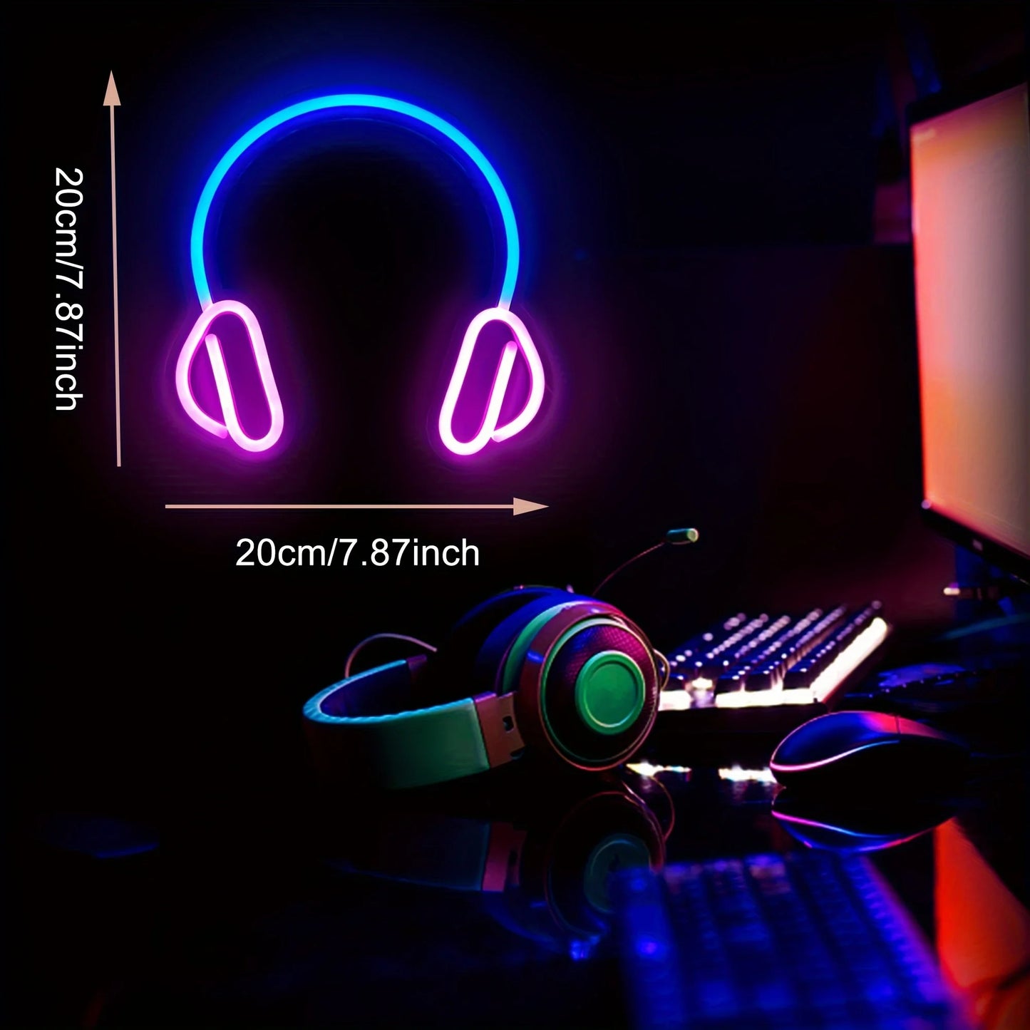 Record Player Neon Sign Retro Red Warm Music Record Neon Light for Music Studio Decor Live Music Bedroom Beer Bar Decoration