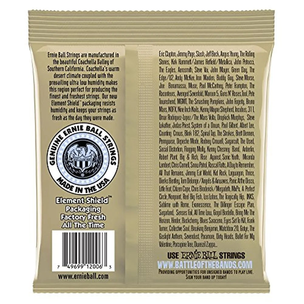 Earthwood Extra Light 80/20 Bronze Acoustic Guitar Strings - 10-50 Gauge
