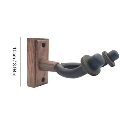 Guitar Hangers Hook Wood Guitar Wall Display Bracket Reusable Hard Wood Base Guitar Wall Hooks for Acoustic Guitars Ukulele