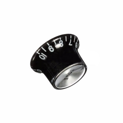 4Pcs Guitar Top Hat Speed Control Knobs 2 Volumes & 2 Tones Silver Bell for LP SG Guitar