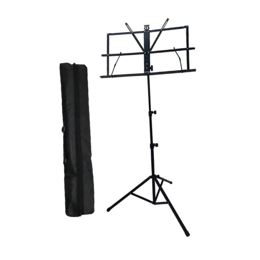Music Stand for Sheet Music Music Book Stand,With Bag,Modern,Adjustable Height,Sheet Clip Holder,For Ukulele Player Musicians