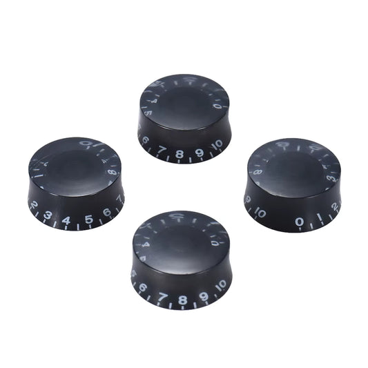 4Pcs Speed Volume Tone Control Knobs for Gibson Les Paul Guitar Replacement Electric Guitar Parts Golden