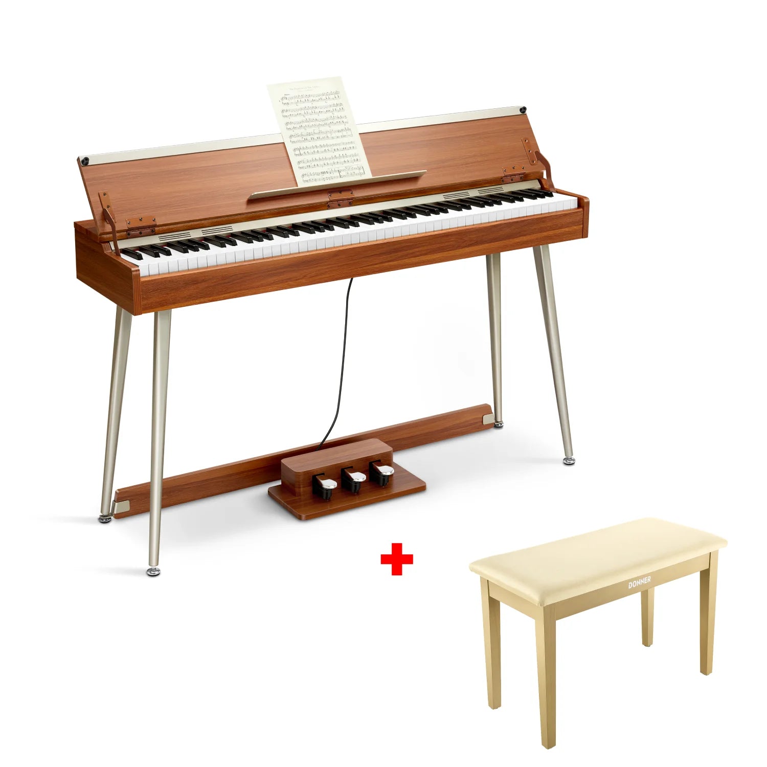 DDP-80 plus Digital Piano with Semi-Open Cover