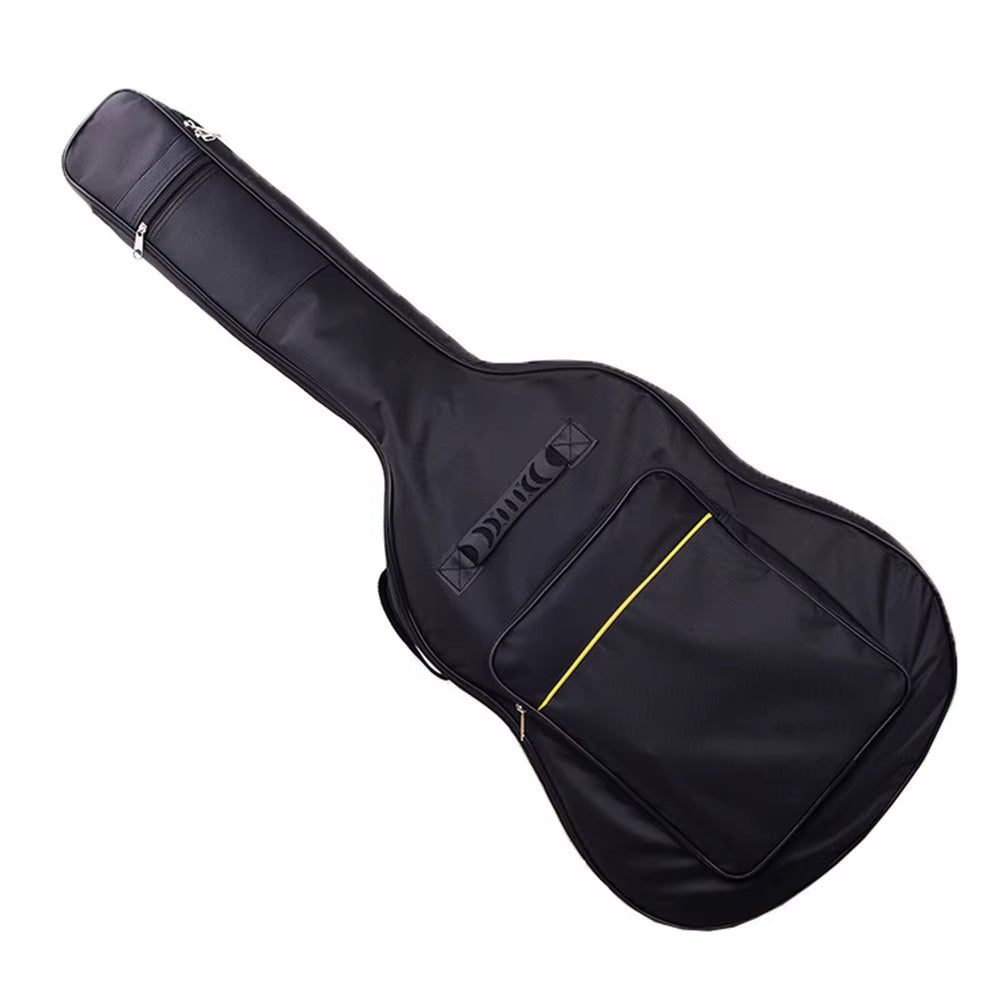 41Inch Guitar Bag Backpack Waterproof Bags Rip-Stop Oxford Nylon Double Strap Padded Black Guitar Case Gig Bas Guitars Backpacks