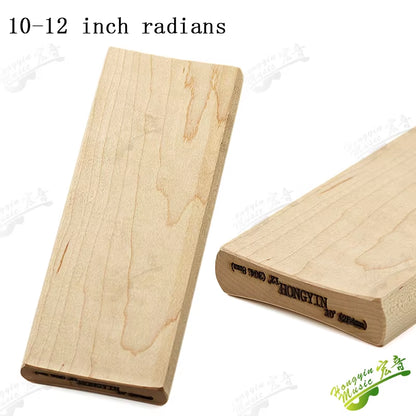 Radius Sanding Blocks for Guitar Bass Fret Wire Leveling Fingerboard Luthier Tool Dual Purpose 7.25R&9.5R, 10R&12R, 14R&16