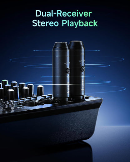 XLR Bluetooth Receiver, Wireless Bluetooth Adapter for Speakers, PA Systems, Aud