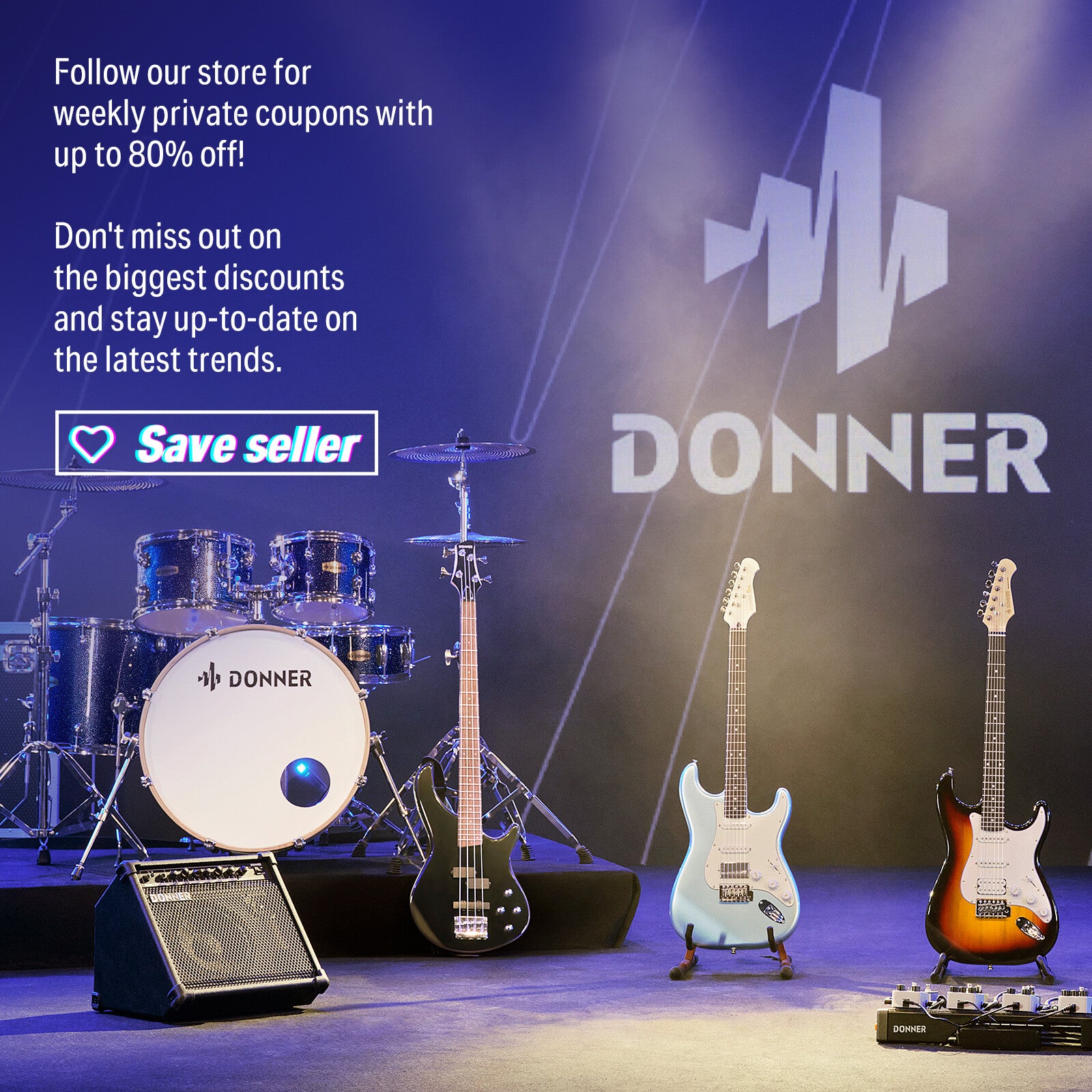 🎸 Donner DTL-100 Electric Guitar with Gig Bag Solid Body SS Pickup Glossy White