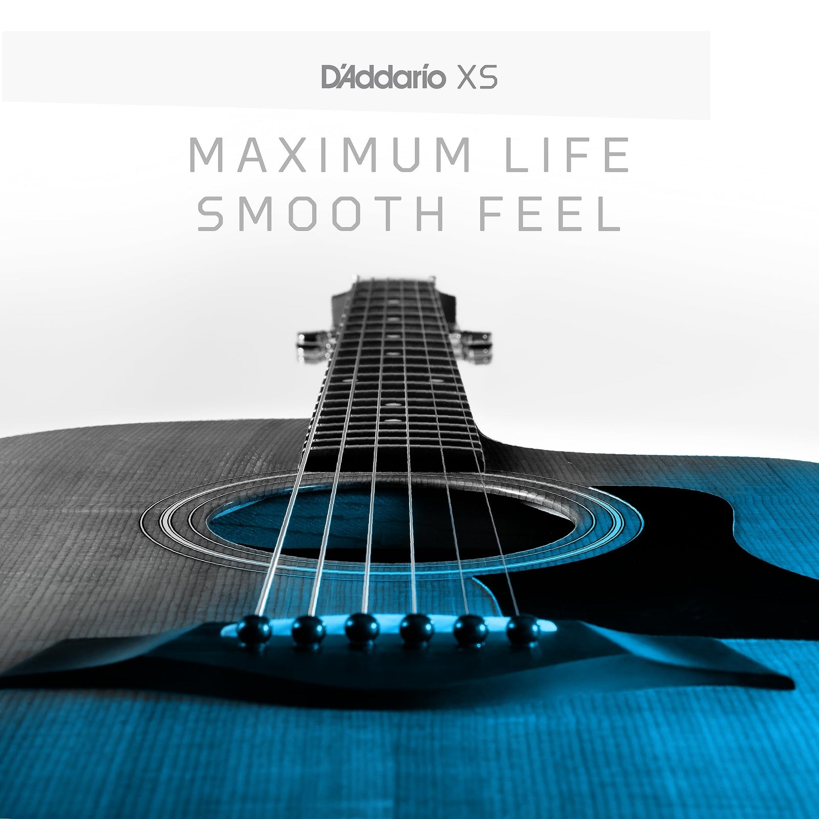 D'Addario XS Phosphor Bronze Acoustic Guitar Strings 13-56 Medium Gauge