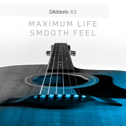 D'Addario XS Phosphor Bronze Acoustic Guitar Strings 13-56 Medium Gauge