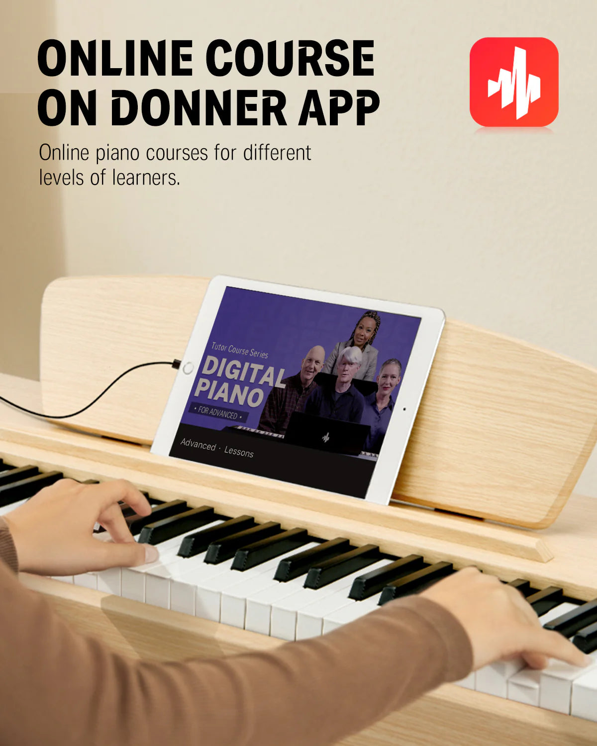 DDP-80 Wooden Digital Piano