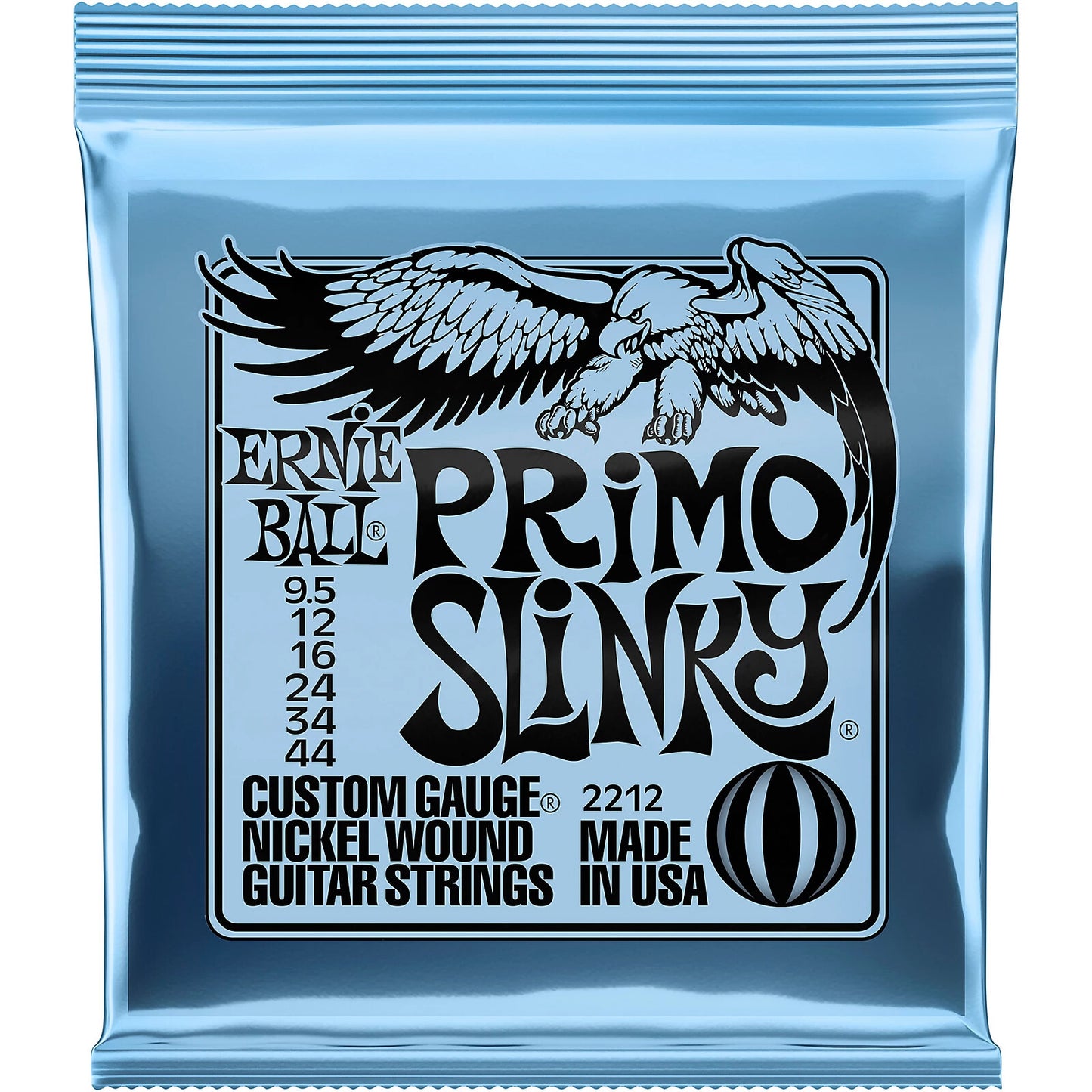 ** 3 SETS! ERNIE BALL PRIMO SLINKY ELECTRIC GUITAR STRINGS 2212 **
